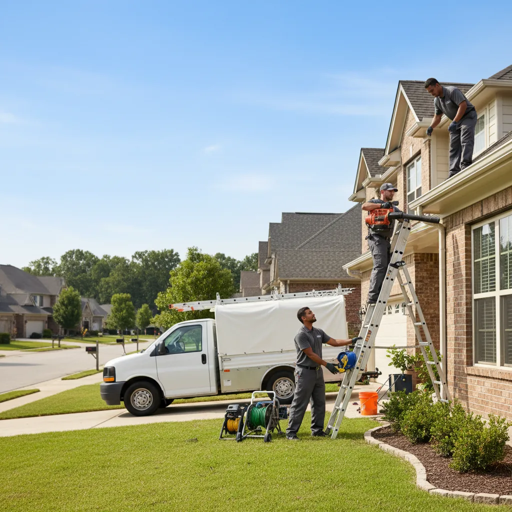 Home Gutter Service in Mart, TX near me